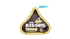 Hershey's Kisses Creamy Milk Chocolate with Almonds Pouch 146g