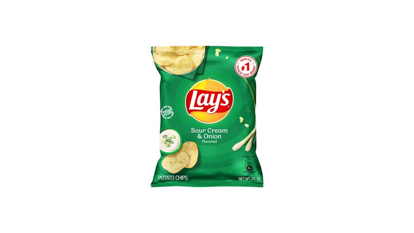 Lay's Sour Cream and Onion Potato Chips 28.3g