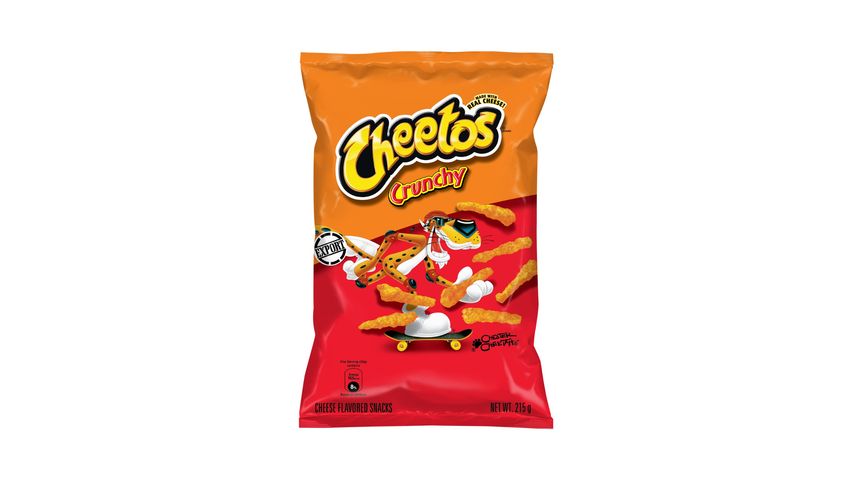 Cheetos Crunchy Cheese Flavoured Snack 215g