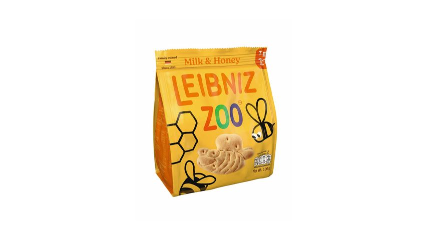 Bahlsen Zoo Milk & Honey Bears & Bees Butter Biscuits 100g
