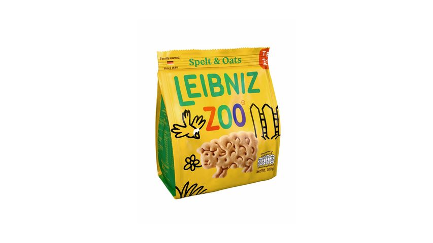 Bahlsen Zoo Spelt & Oats Country Biscuits 100g