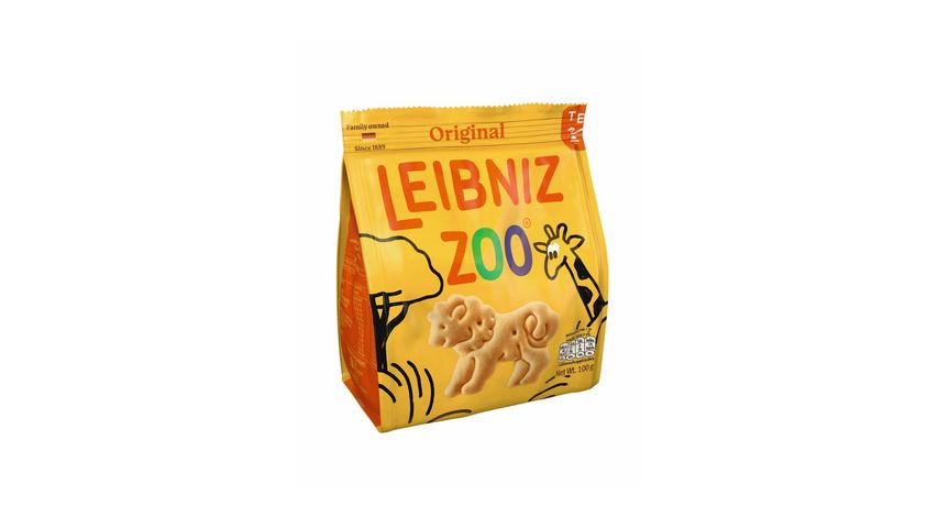 Bahlsen Leibniz Zoo Original Butter Biscuits 100g