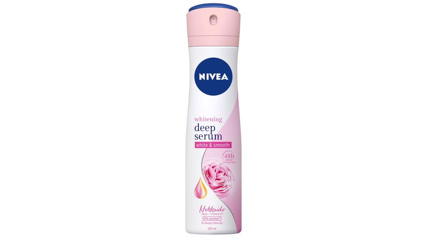 Nivea Brightening Deep Serum Hokkaido Rose Spray 150ml