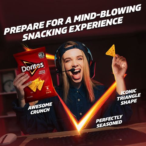 Doritos Spicy Nacho Tortilla Chips Snack 190g