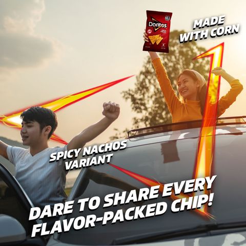 Doritos Spicy Nacho Tortilla Chips Snack 190g