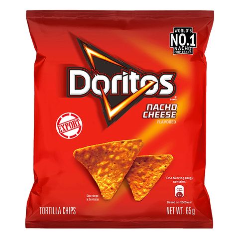 Doritos Nacho Cheese Tortilla Chips Snack 65g