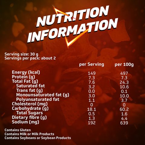 Doritos Nacho Cheese Tortilla Chips Snack 65g