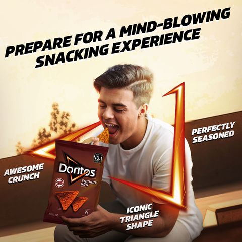 Doritos BBQ Tortilla Chips, 198.4g