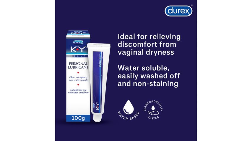 Order Durex K-Y Jelly Intimate Lubricant 100g from pandamart XL