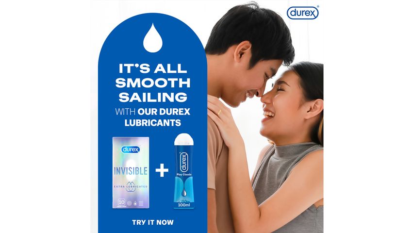 Durex Invisible Extra Lubricated Condoms 10s