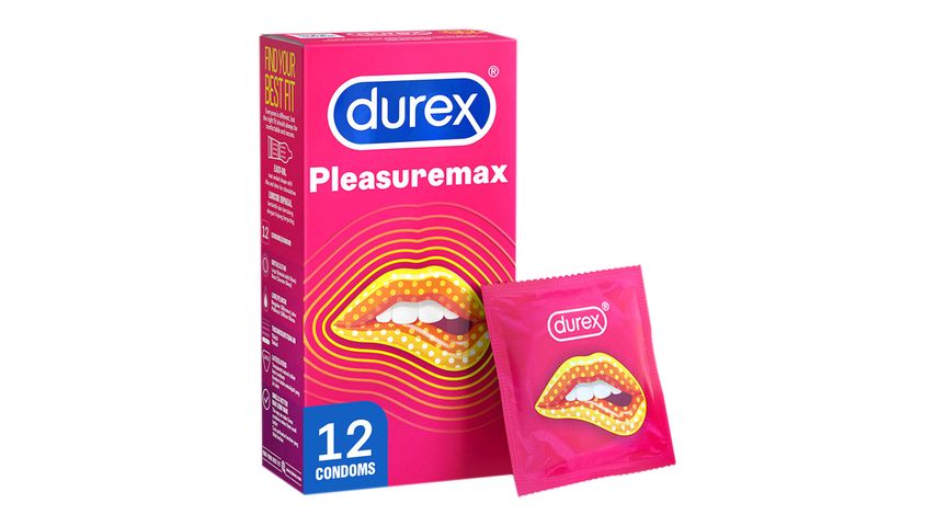 Durex Pleasuremax (Ribbed & Dotted) Condoms 12s