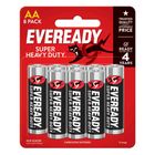 Eveready Super Heavy Duty AA Batteries 8s