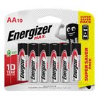 Energizer Max Alkaline AA Batteries 10s