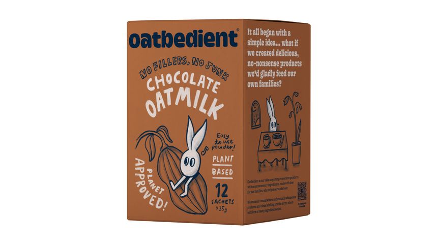 Oatbedient Chocolate Oat Milk 12pcs X 35g