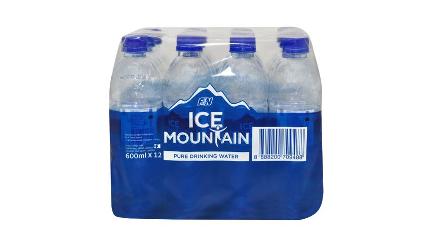 Ice Mountain Pure Drinking Water 600mlx12