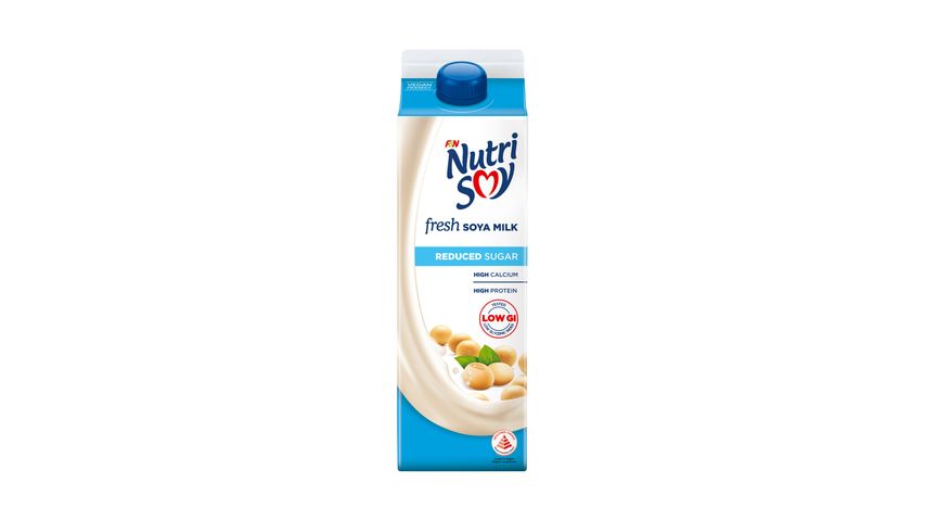 Nutrisoy Fresh Soya Milk Reduced Sugar 1L