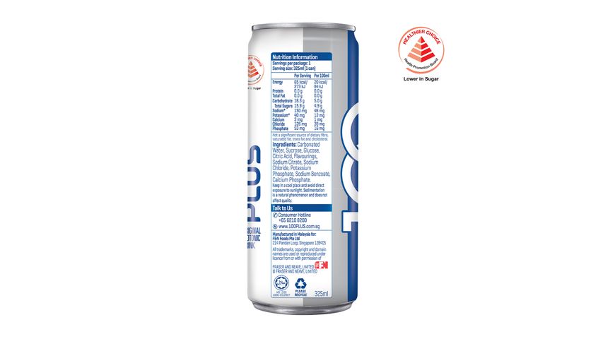 100PLUS Isotonic Drink 24 x 325ml