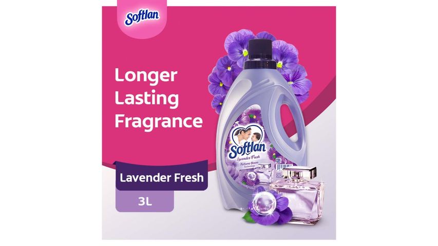Softlan Fabric Softener - Lavender 3L