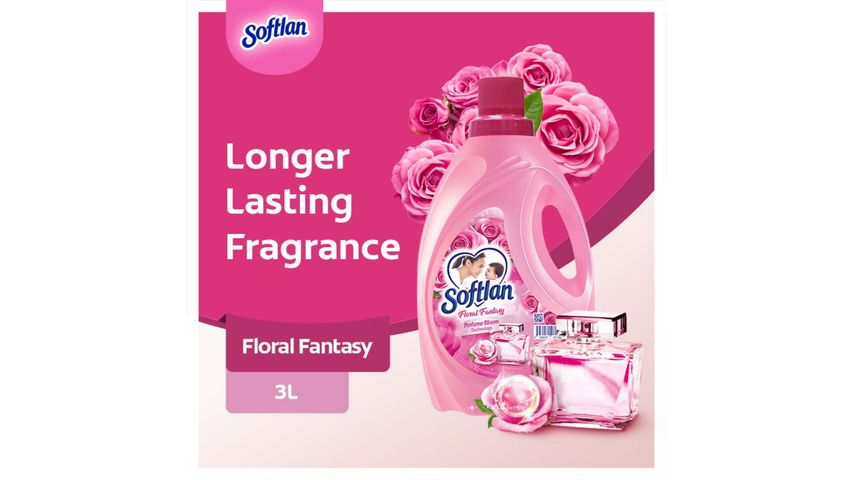 Softlan Fabric Softener - Floral Fantasy 3L