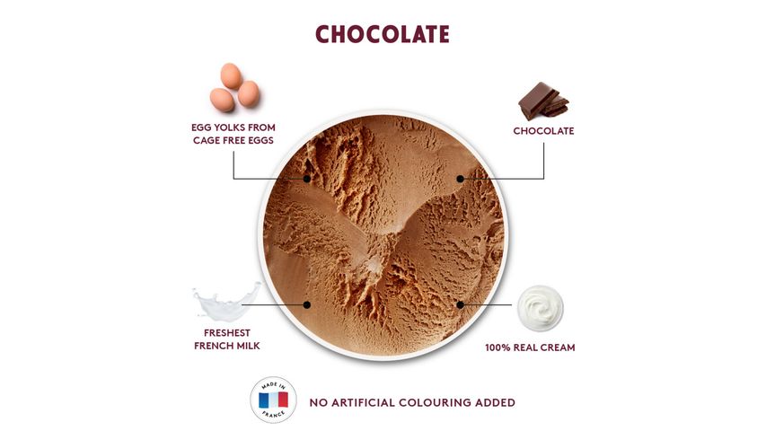 Haagen-Dazs Chocolate Ice Cream Pint 473ml