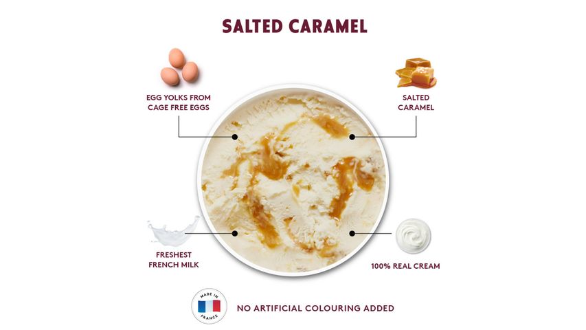 Haagen-Dazs Salted Caramel Ice Cream Pint 473ml