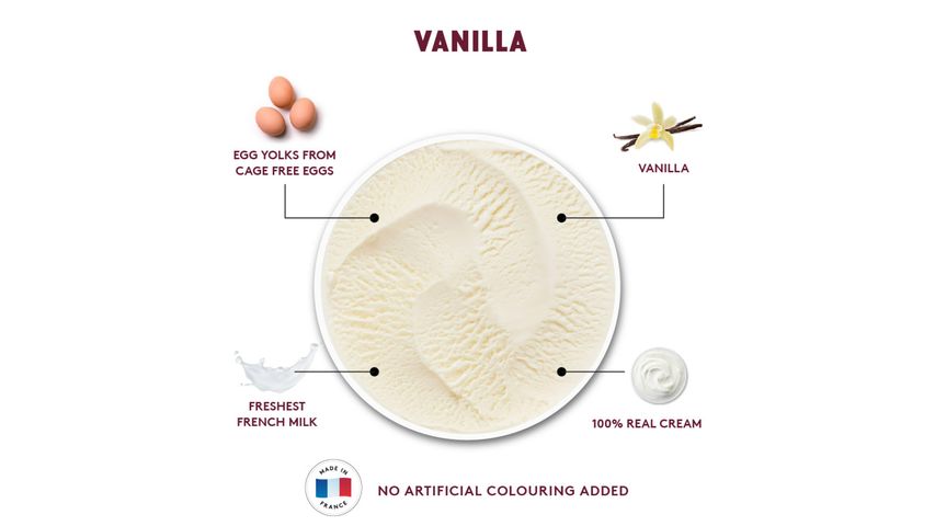 Haagen-Dazs Vanilla Ice Cream Pint 473ml
