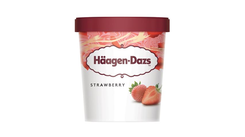Haagen-Dazs Strawberry Ice Cream Pint 473ml
