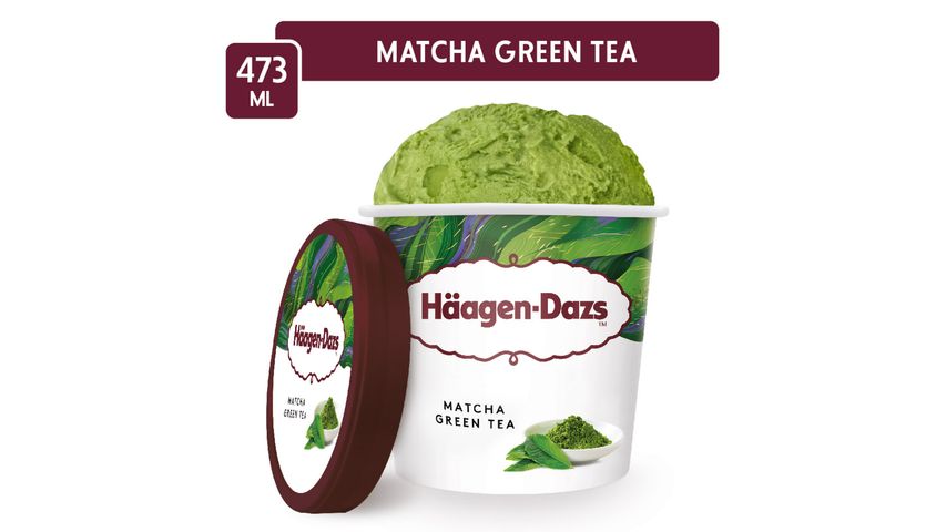 Haagen-Dazs Matcha Green Tea Ice Cream Pint 473ml