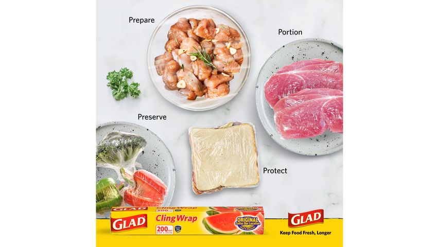 Glad Cling Wrap (30cm x 61m) 200ft