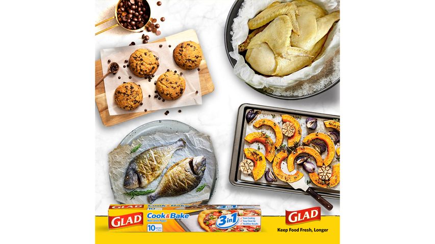 Glad Cook & Bake Paper 10m