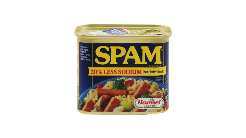 Spam Luncheon Meat Less Salt 340g