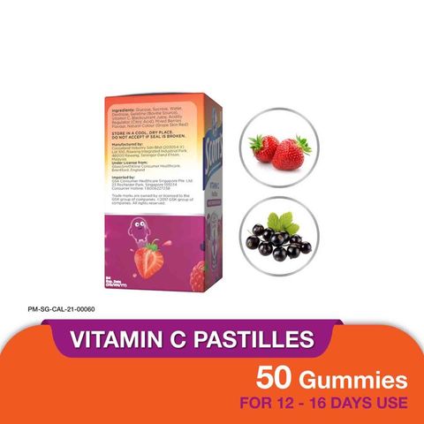 Scott's Kid's Vitamin C Pastilles, Mixed Berry, 100g