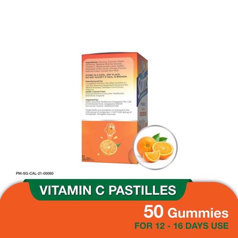 Scott's Kids Vitamin C Pastilles, Orange, 100g