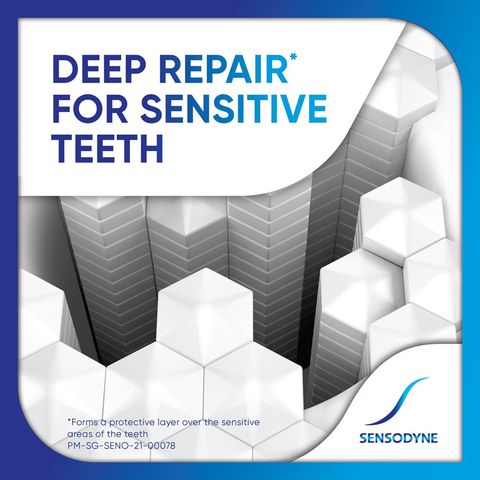 Sensodyne Toothpaste, Repair and Protect, Original, 100g