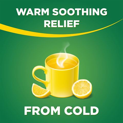 Panadol Cold & Flu Hot Remedy Sachets for Early Cold Symptoms 5s