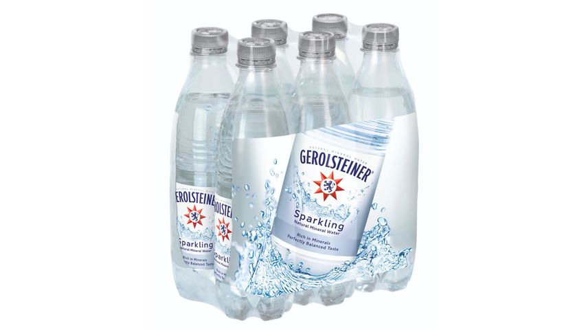 Gerolsteiner Sparkling 6 x 500ml