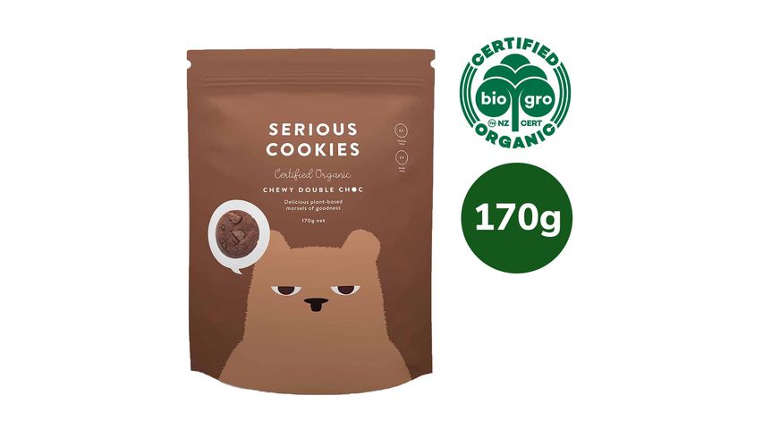 Serious Food Co Serious Cookies - Double Chocolate 170g