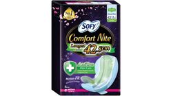 Sofy Body Fit Night Slim Wing Antibac 42.5cm 8pcs