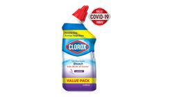 Clorox Toilet Bowl Cleaner Bleach Lavender Twin Pack 2 x 500ml