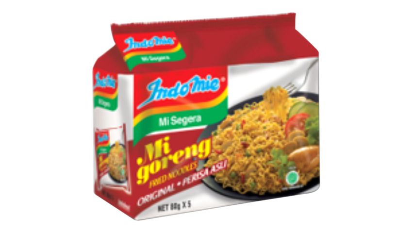 Indomie Mi Goreng Fried Noodles Original Flavour 5pcs x 80g