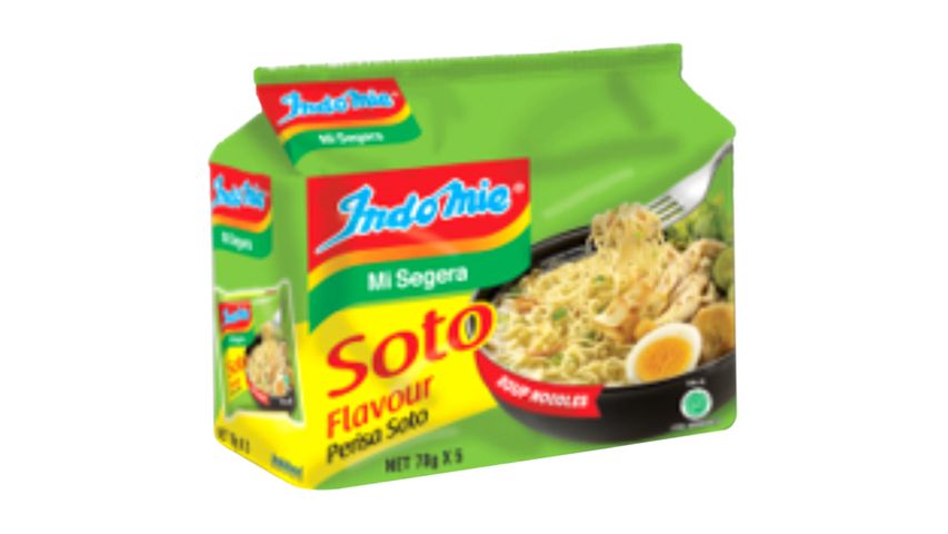 Indomie Soup Noodles Soto Flavour 5pcs x 78g