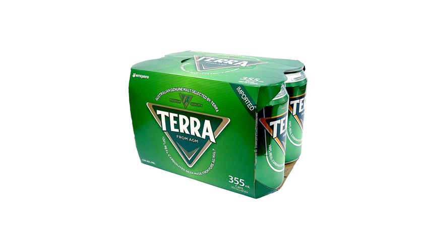 Terra Beer Can 6pcs x 355ml