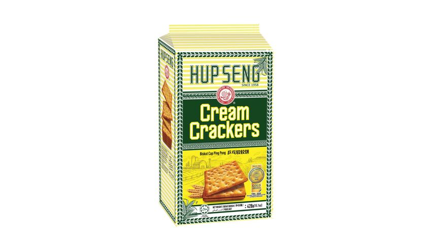 Hup Seng Cream Crackers (Yellow) | 428 公克