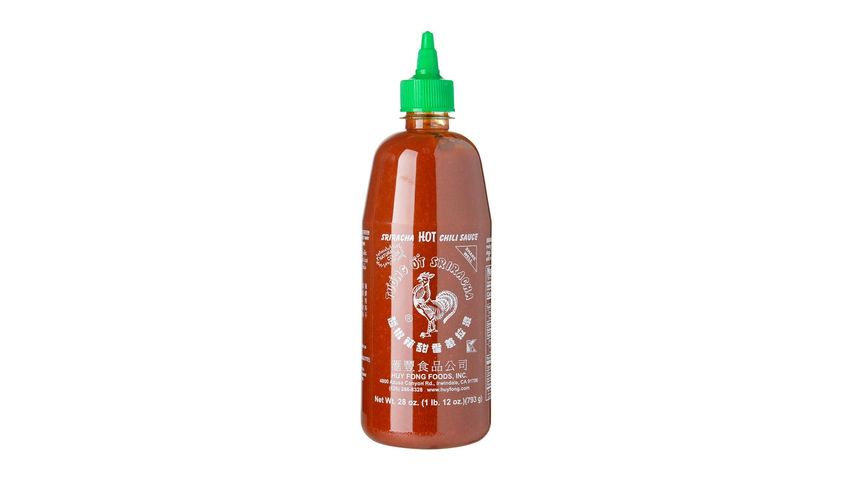 Huy Fong Foods Sriracha Hot Chili Sauce (Rooster Sauce) 793g