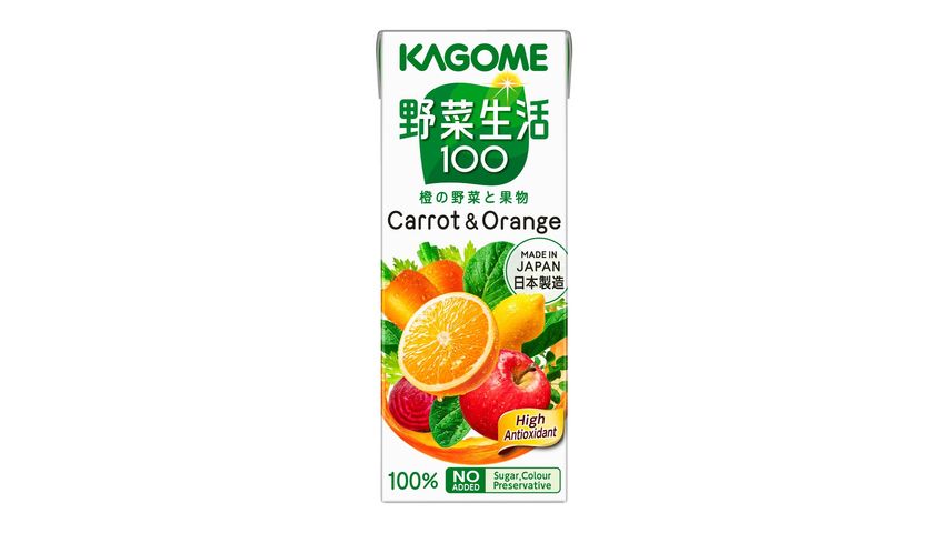 Kagome Carrot & Orange Juice 200ml