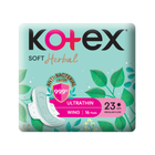 Kotex Soft Herbal Ultrathin Day Wing Sanitary Pads 23cm 16s
