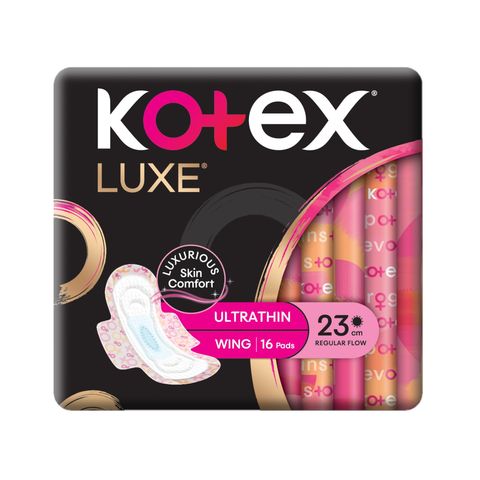 Kotex Luxe Ultrathin Day Wing Sanitary Pads 23cm 16s
