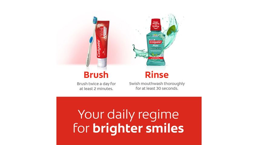 Colgate Toothpaste Optic White Sparkling Mint Whitening 100g