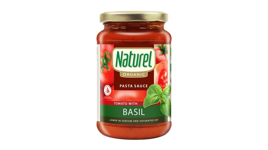 Naturel Organic Pasta Sauce - Basil 340g