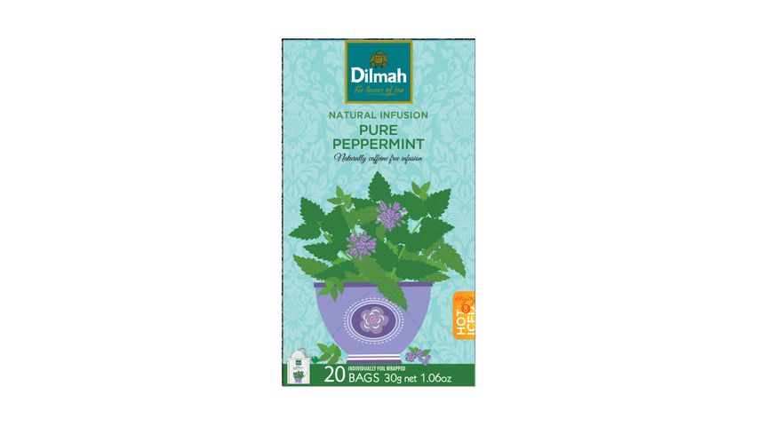 Dilmah Natural Infusion Pure Peppermint Tea Bag 20s x 1.5g